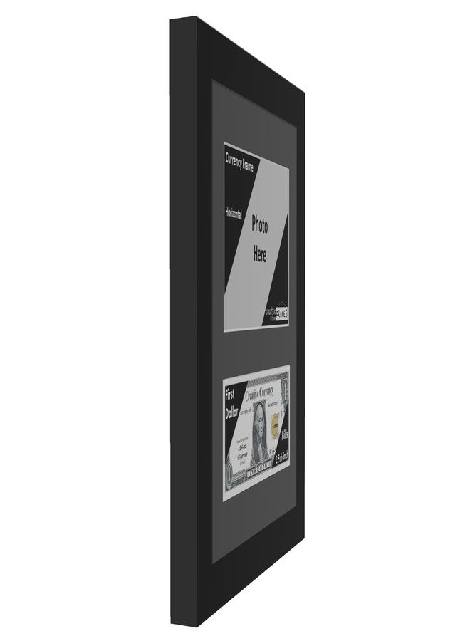 Creative Picture Frames 4x6 First Dollar Photo Frame Holds US Currency and 4x6 Horizontal Media Photograph with Black Mat - Image 3