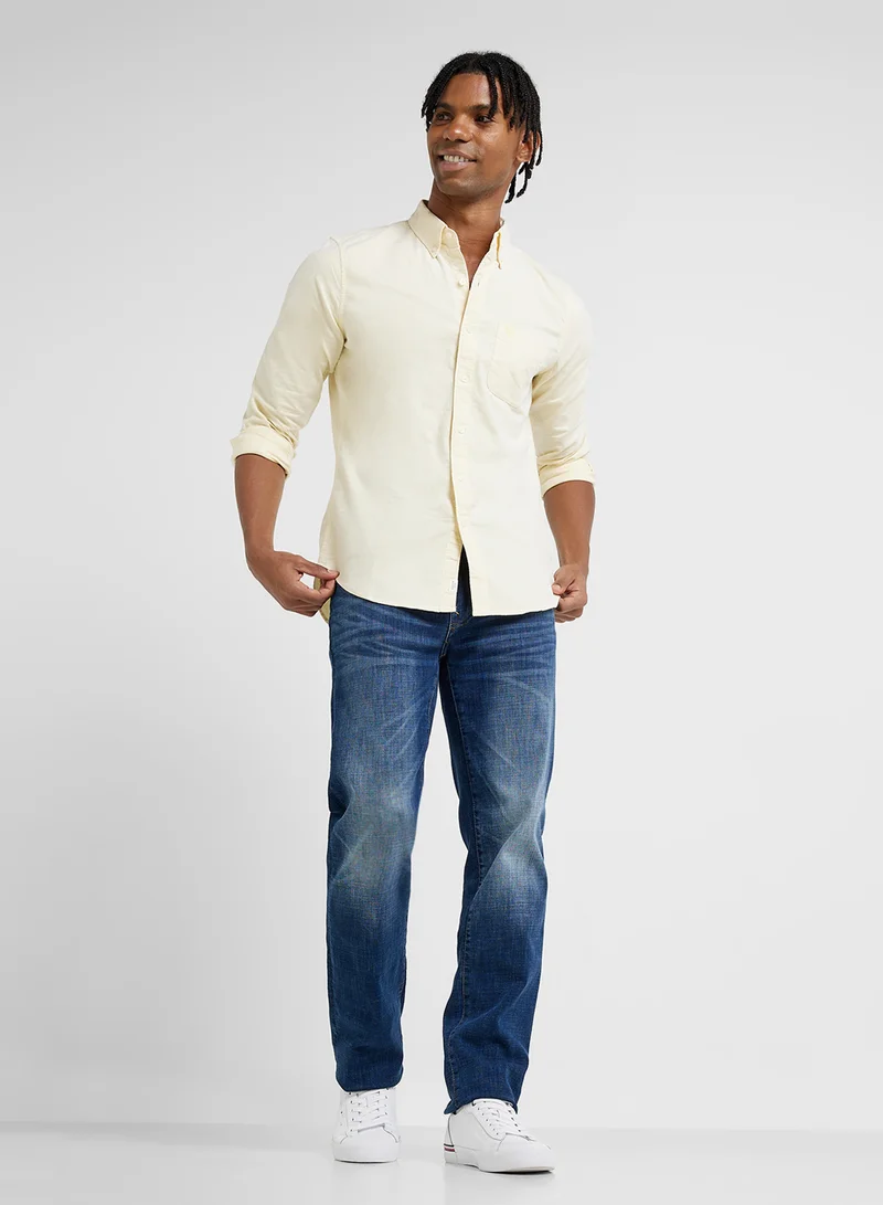 امريكان ايجل Oxford Slim Fit Shirt