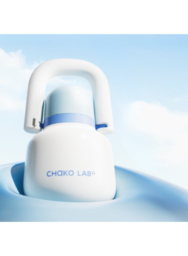 Chakolab Hanging Pot 820ml - White & Blue