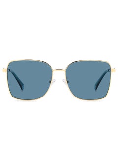 Polaroid Women's Polarized Square Sunglasses - Pld 4158/G/S/X Gold Millimeter - Lens Size: 58 Mm  - Image 3