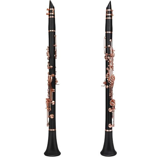 KAYATA B Flat Clarinet - Rose Gold Plated Student Clarinet with Reed, Cleaning Kit, Canvas Case - Image 5