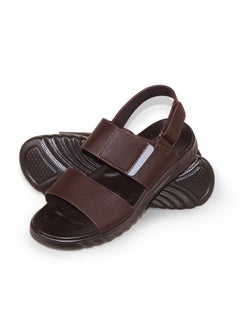 BOTELI Men's Summer Outdoor Slippers Comfortable Genuine Leather Sandals for Men  - Image 1