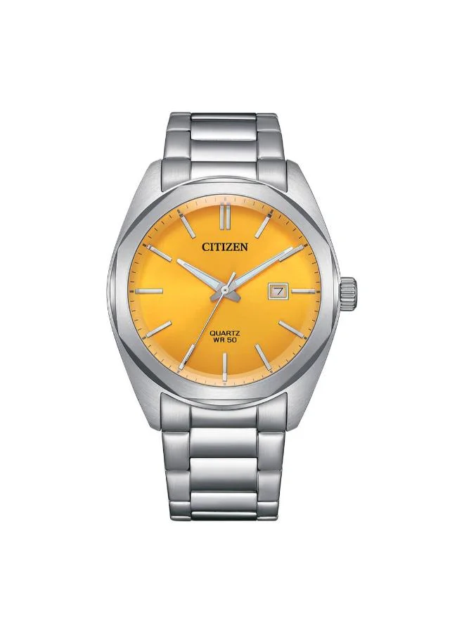 سيتيزن Men's QUARTZ MEN Silver Stainless Steel Strap Strap - BI5110-54Z