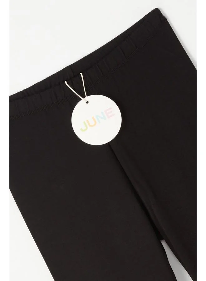 JUNE June Girl's Shiny Star Printed Leggings