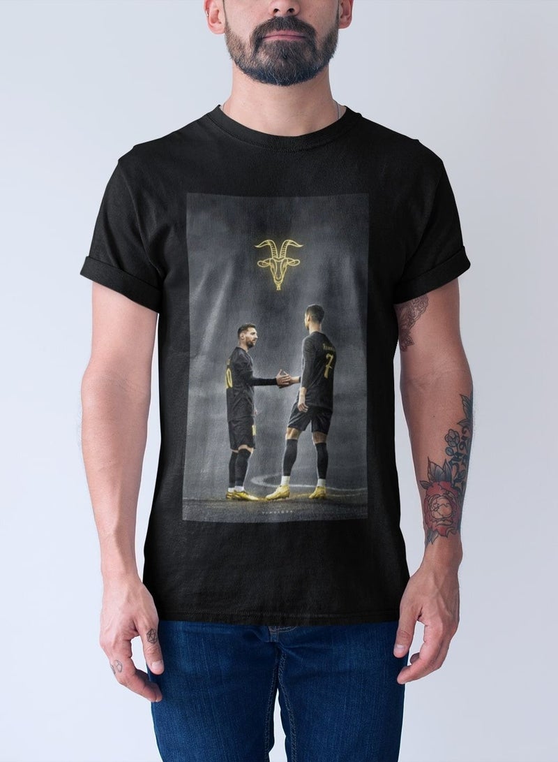 MERCH تي شيرت ميسي ورونالدو من The Goats: احتفالاً بعظمة كرة القدم - Image 1