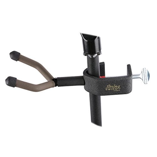 String Swing Ukulele or Mandolin hanger for Mic Stands and Music Stands Safely hang your Ukulele or Mandolin from your mic stand CC04UK - Image 5