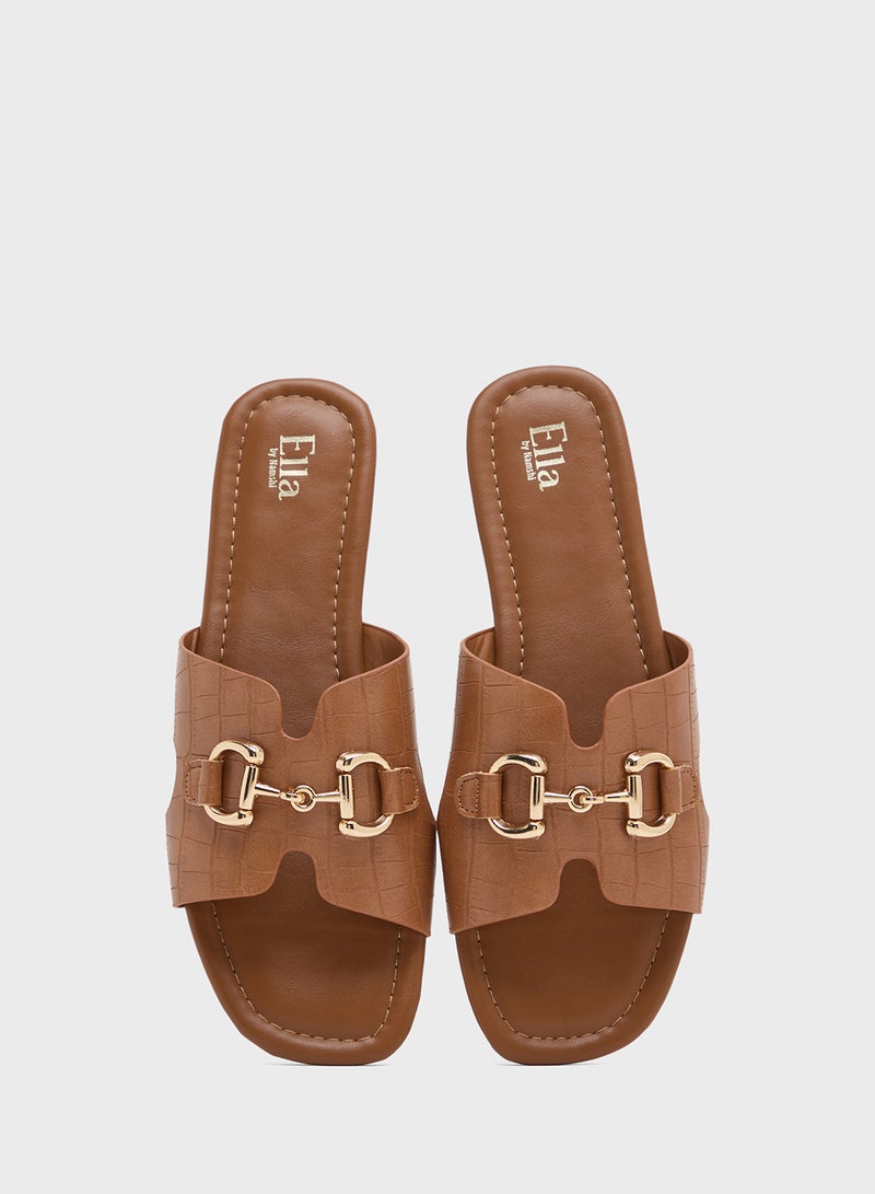 ELLA Ladies Flat Sandal  - Image 4