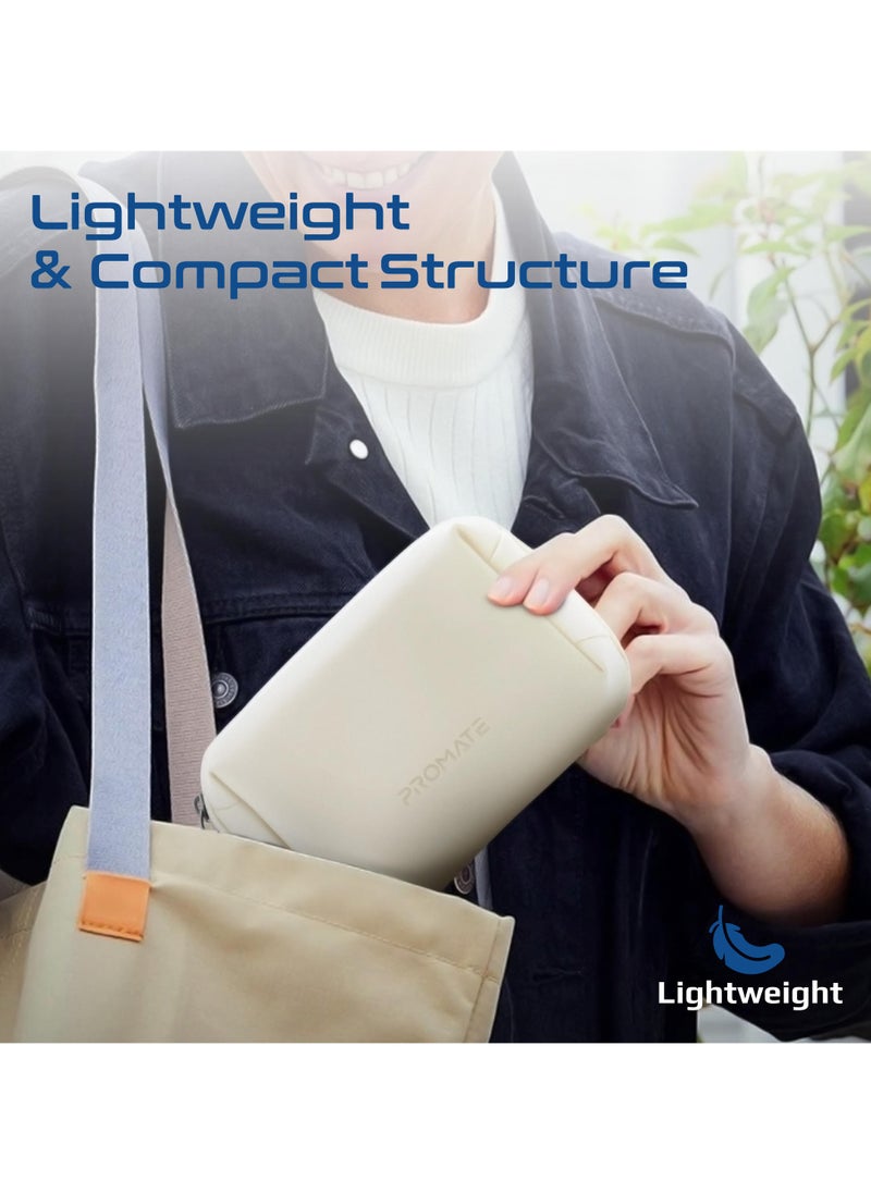 PROMATE - Promate Mini Tech Organizer Pouch with Multiple Compartments, Durable Waterproof PU Material, Lightweight Compact Design - Image 1