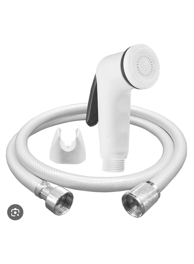 Bosini S-25 Bidet Spray – Made in Italy, Flexible Hose & Wall Holder, Durable Design with Easy Water Pressure Control - Image 1