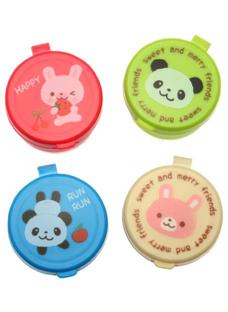 Kotobuki Kotobuki Condiment Containers for Bento Box Mini Animal Friends  - Image 1