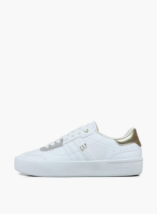 GAP Women Boudler Lace-Up Ankle Sneakers - Image 1