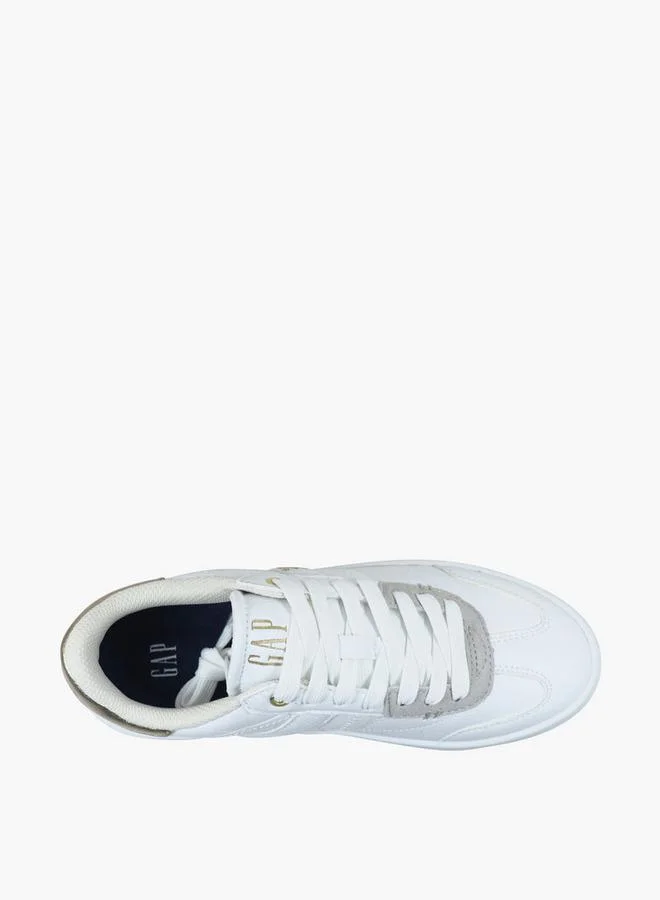 Gap WHITE Women Boudler Lace-Up Ankle Sneakers for Women | Best Price UAE