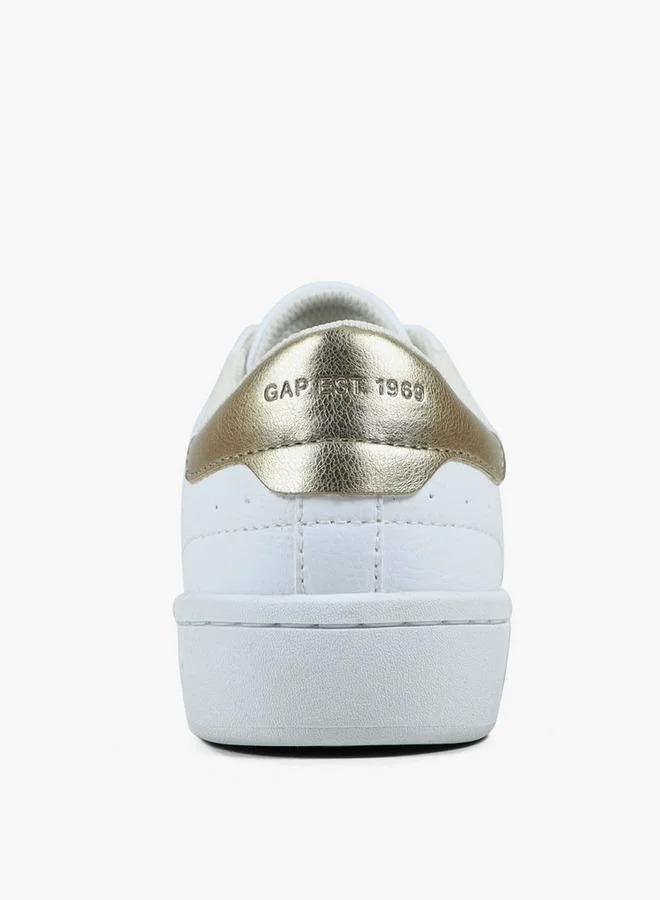 Gap WHITE Women Boudler Lace-Up Ankle Sneakers for Women | Best Price UAE