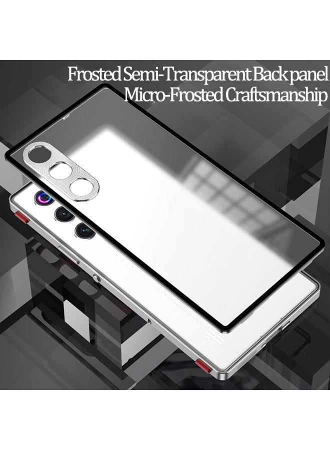 Compatible with Red Magic 10 Air Cover Shockproof 360 Degrees Full Protection Case Translucent Matte Fine Cover Double Face Case for Red Magic 10 Air - Image 3