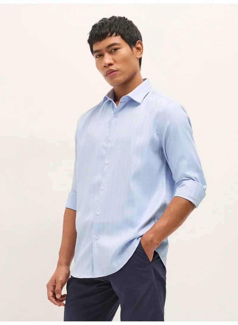 THE BEAR HOUSE Men’s Long Sleeve Shirt – Classic, Comfortable and Stylish Essential for Work, Travel or Casual Outings