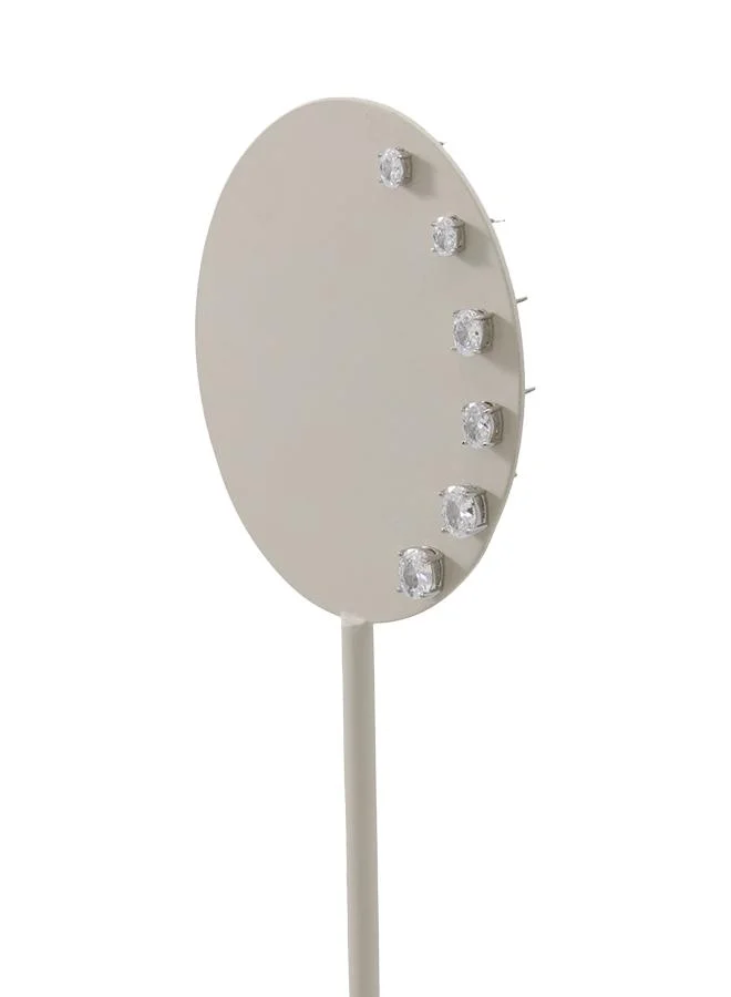 Ovalstud Ladies Multi Color Earring