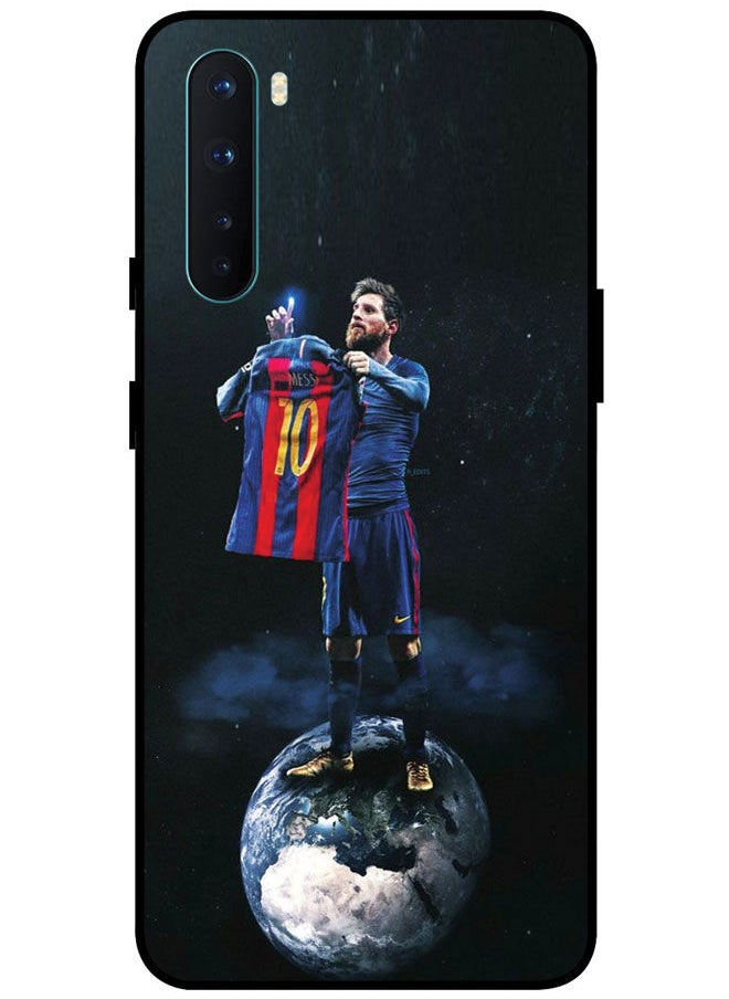 EYE CATCH - Protective Case Cover For OnePlus Nord Smart Series Printed Protective Case Cover for OnePlus Nord Messi - Image 1