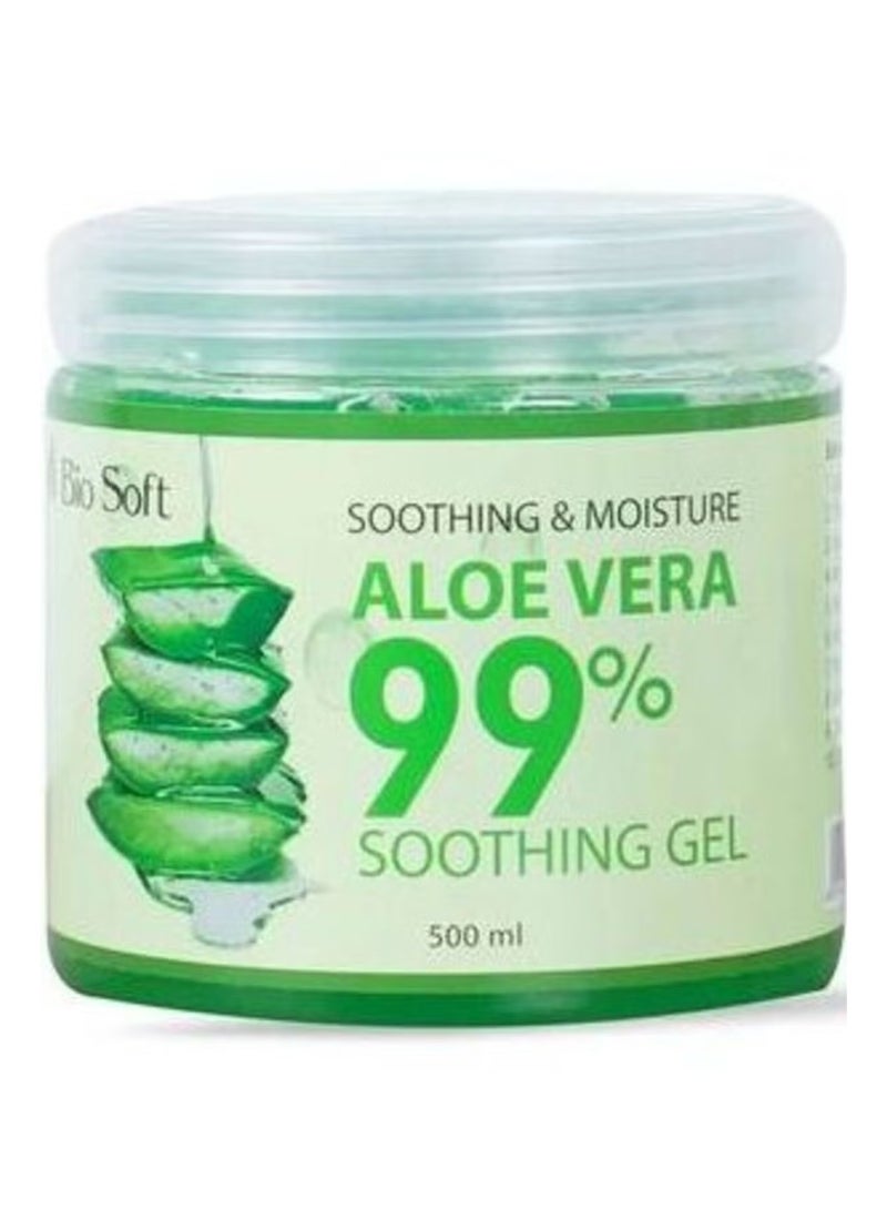 Bio Soft Aloe Vera Soothing Gel - 500ml - Image 1