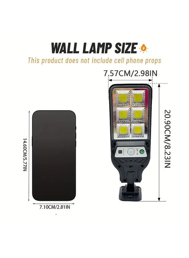 4pcs Smart Motion Sensor Solar Wall Lights Outdoor LED Security Lighting For Garden - Image 3