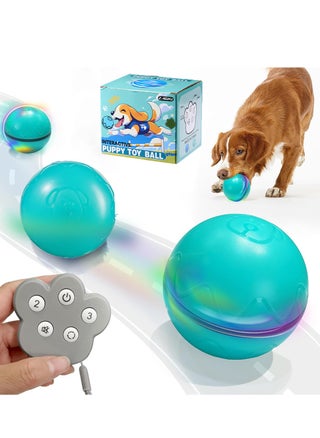 Interactive Dog Ball Toys with Motion Activated, Self Moving Bouncing Puppy Ball with Remote Control, Rechargeable Flashing Dog Toy Automatic Rolling Pet Ball with Adjustable Speeds - Green - pzsku/Z580BBE4CCBECC91F2D46Z/45/1748156097/1178a7e8-8018-40ea-96a4-b53c961d1039