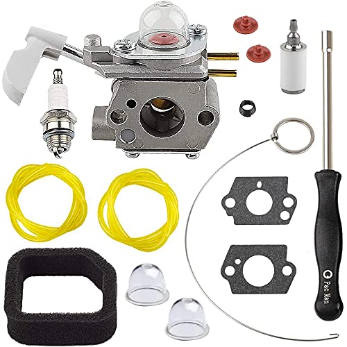 HPENP 308054114 Carburetor with Carburetor Adjusting Tool Air Filter Primer Bulb for Homelite Carburetor 308054075 fits 26B Leaf Blower UT09526 - Image 1