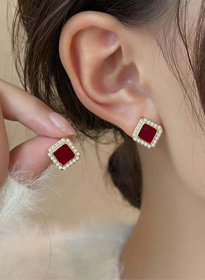 Take Two  Set of 8 - Assorted Embellished Earrings for Women | Best Price UAE