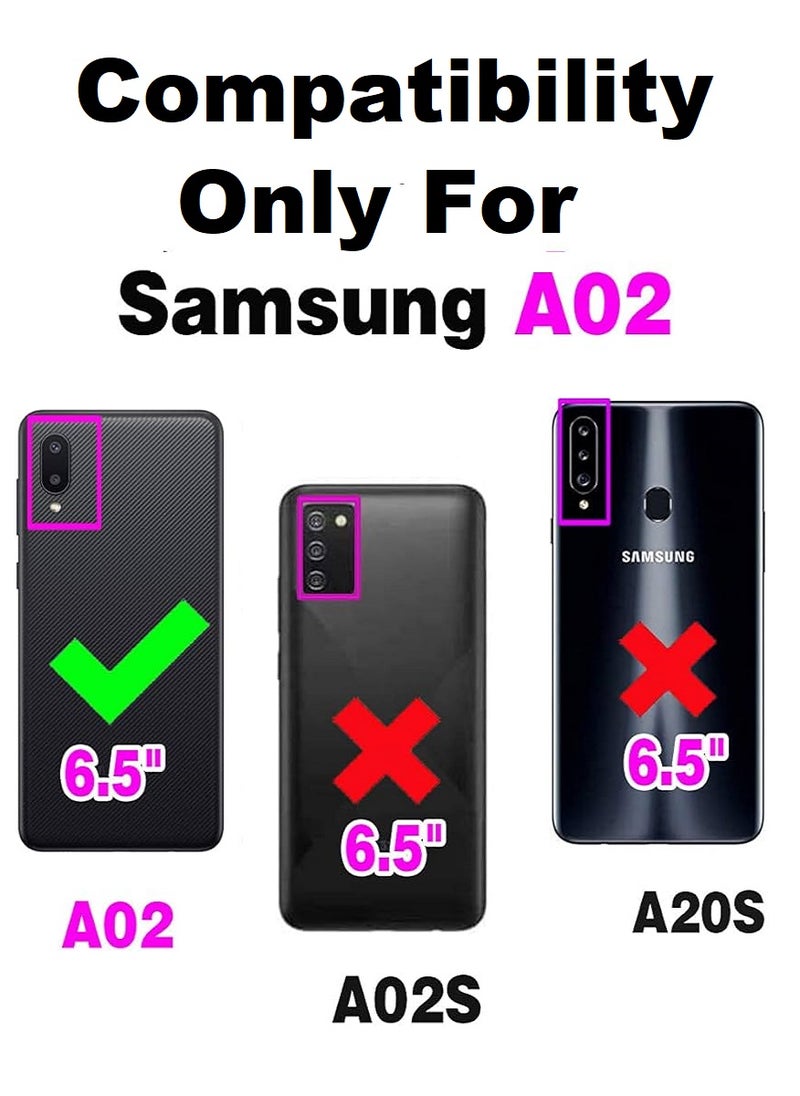 Super 2 Pieces Tempered Glass Screen Protector 5D Designed For Samsung Galaxy A02 Full Glue Edge to Edge Full Screen Coverage And Bubble Free - Image 3