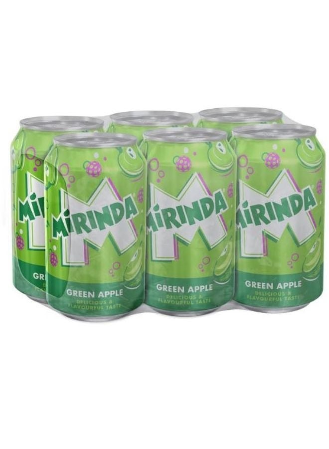 Mirinda Apple Carbonated Soft Drink 6 x 360ml  - Image 1