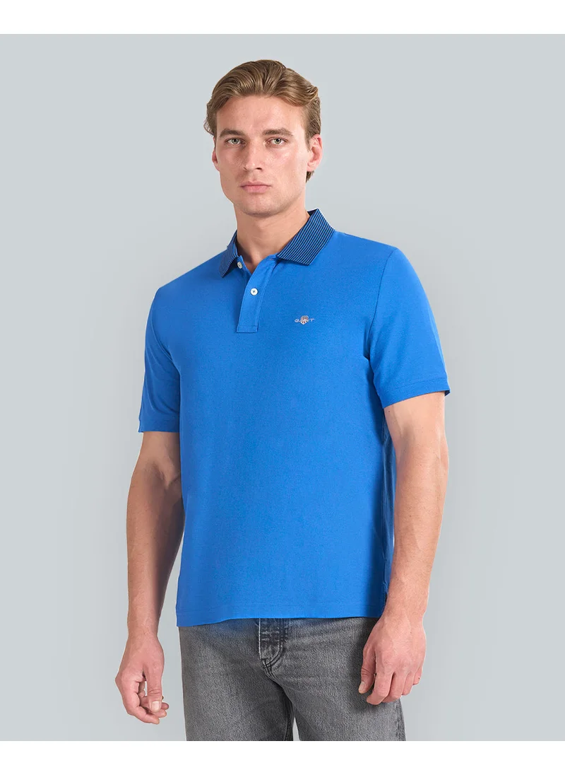 غانت Gant Polo With Tipping Detail For Men