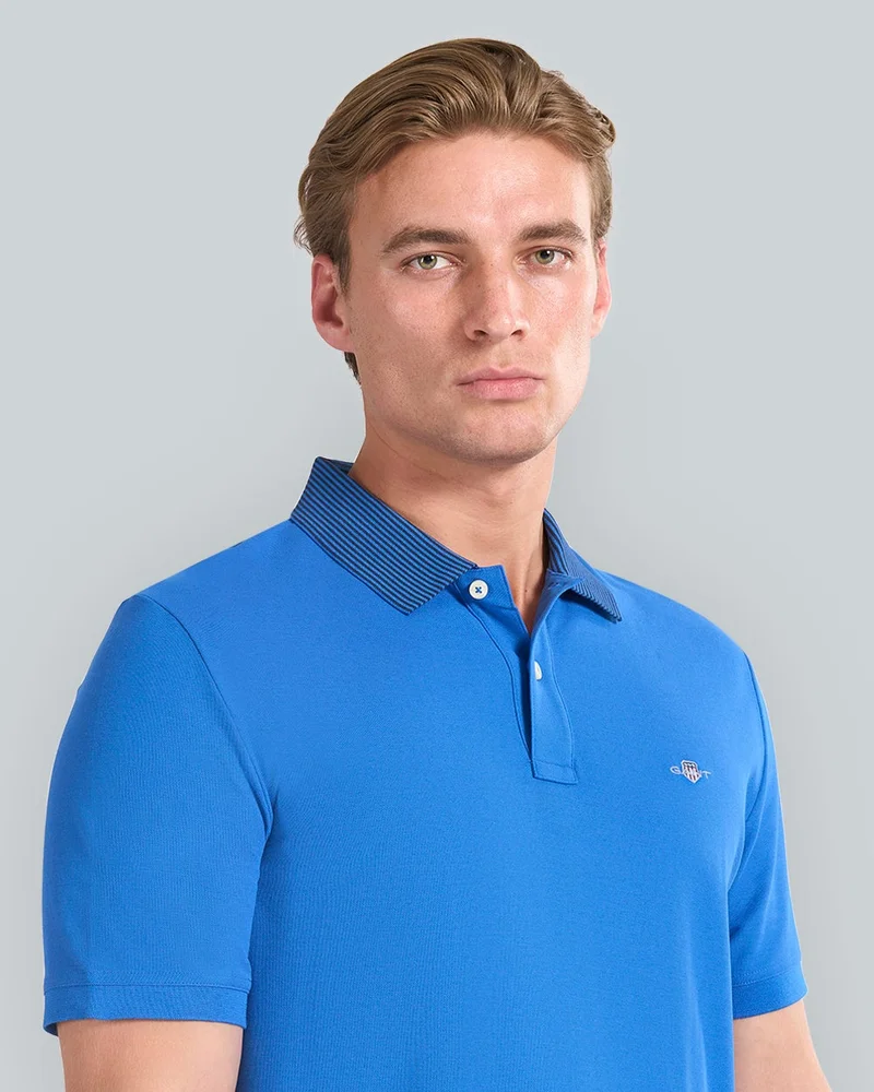 GANT  Gant Polo With Tipping Detail For Men for Men | Best Price UAE
