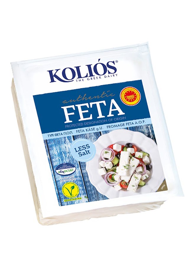 Authentic Feta Cheese Less Salt