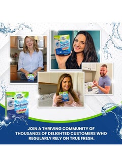 True Fresh Washing Machine Cleaner Tablets 25-Pack - Deep Cleaning Washer cleaner Tablets for Top loader, front Load & HE - Cleans Drum, Tub seal & other Parts Descaler & septic safe  - Image 5