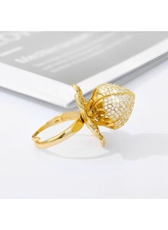 Women's Flower Blooming Ring Adjustable Wrap Open Jewelry for Women & Friend & Mom & Bride & Girlfriend & Sisters & Teen as Gift - pzsku/Z580C84022AC19FBC1222Z/45/_/1697097023/e4b696fe-67c1-4a3a-9a31-df7b77c08089