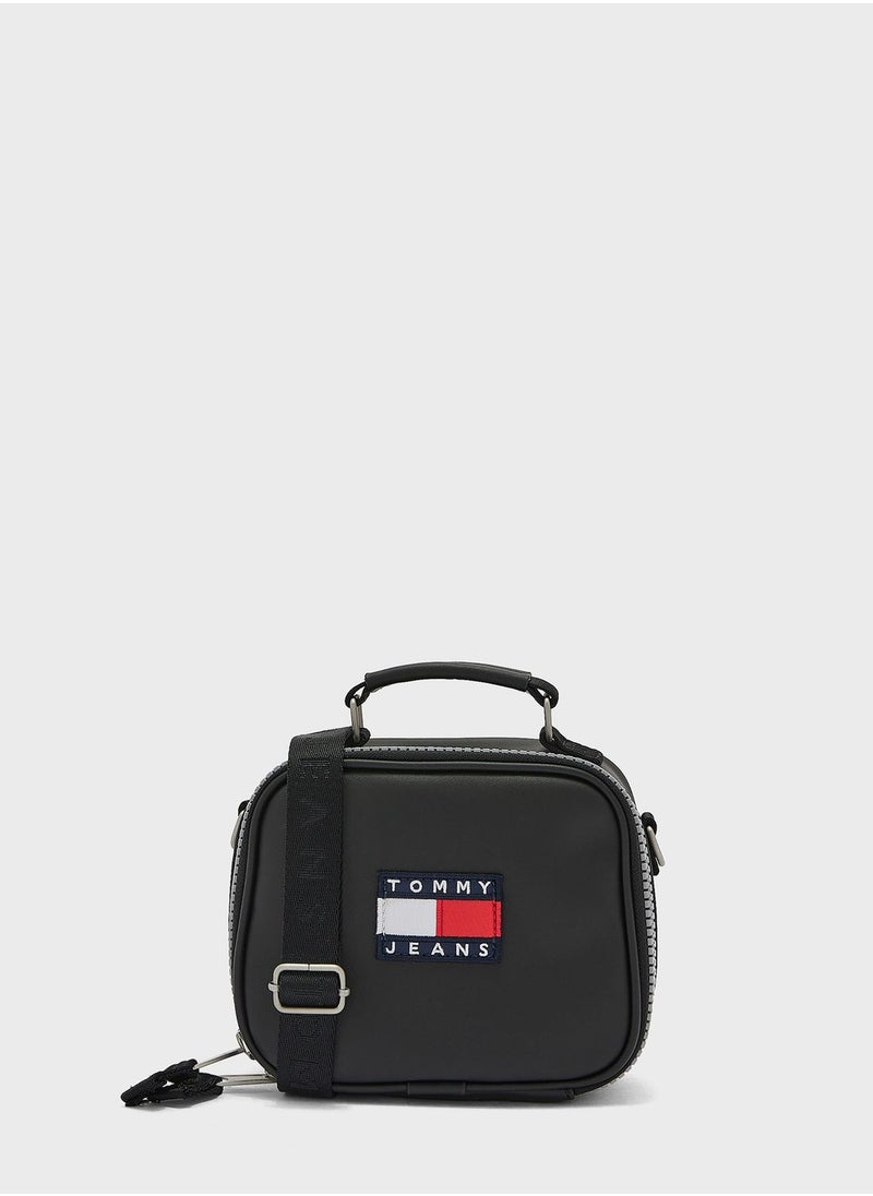 TOMMY JEANS - Heritage Top Handle Crossbody Bag - Image 1