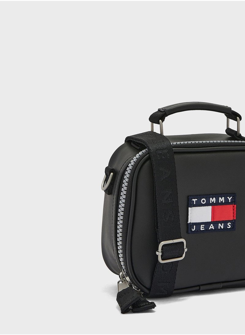 TOMMY JEANS - Heritage Top Handle Crossbody Bag - Image 1