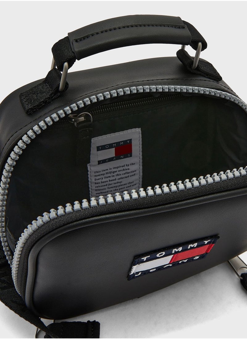 TOMMY JEANS - Heritage Top Handle Crossbody Bag - Image 1