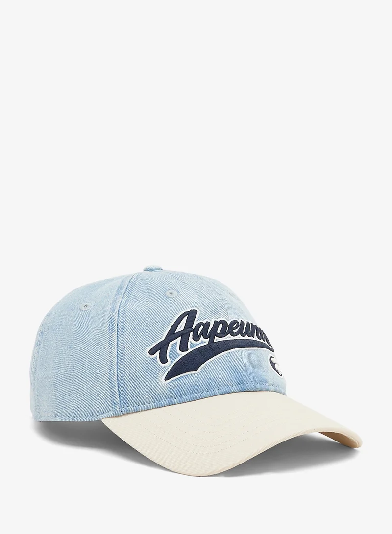 AAPE AAPEUNVS moonface logo two-tone cap