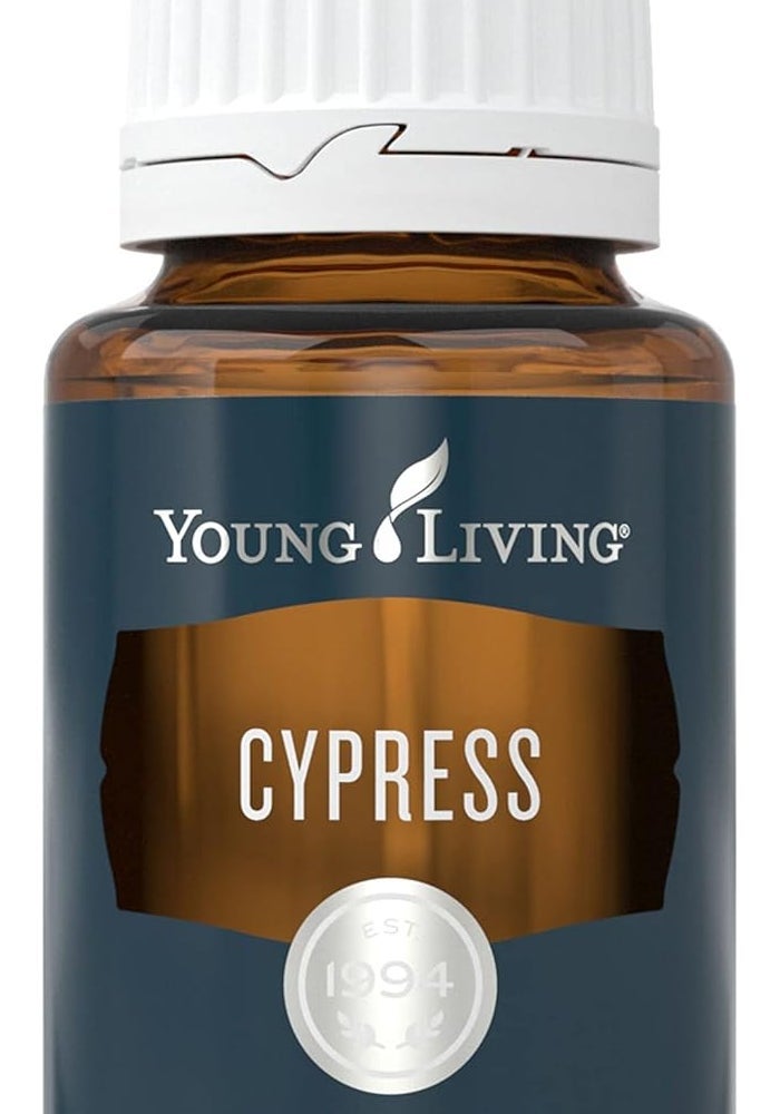 Young Living Cypress Essential Oil 15ml - Pure Aromatic Oil for Relaxation and Grounding - Image 1