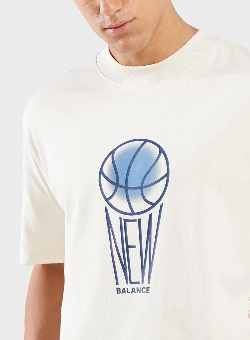 New Balance Hoops Graphic T-Shirt