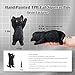 YVBBHE Big Hand Painted Cat Squishy ToysLarge Cute Ultra Soft Kitty Squeeze Fidget Toys for Stress Relief Kawaii Squishies Sticky Animal Toys for Adults KidsDecompression Sensory Balls Toys for Autism - Image 4