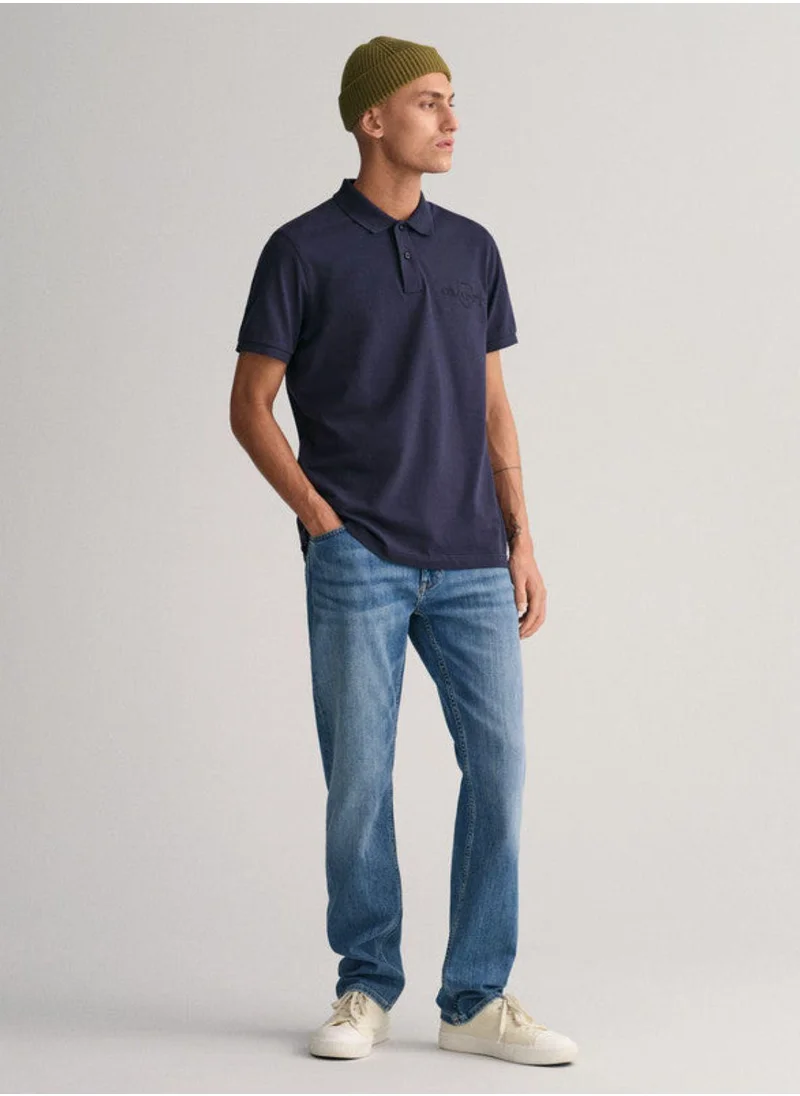 غانت Gant Tonal Shield Polo Shirt