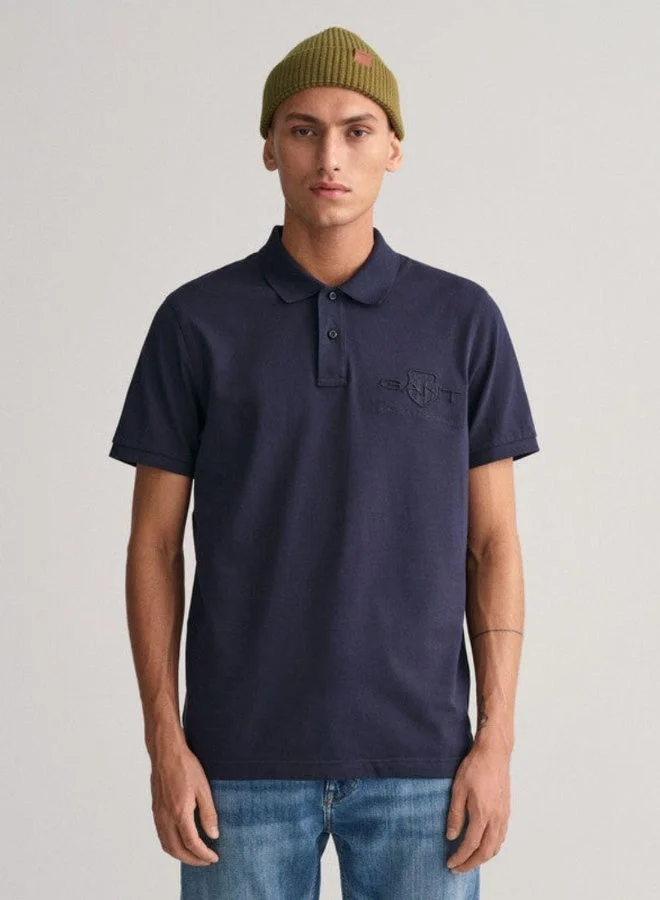 GANT  Gant Tonal Shield Polo Shirt for Men | Best Price UAE