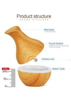 Mi VAZA Countertop Vase Shape Ultrasonic USB Humidifier Oil Diffuser 130ml  - Image 3