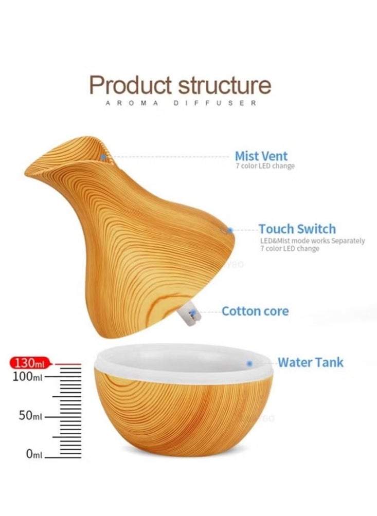 Mi VAZA Countertop Vase Shape Ultrasonic USB Humidifier Oil Diffuser 130ml  - Image 3
