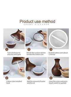 Mi VAZA Countertop Vase Shape Ultrasonic USB Humidifier Oil Diffuser 130ml  - Image 2
