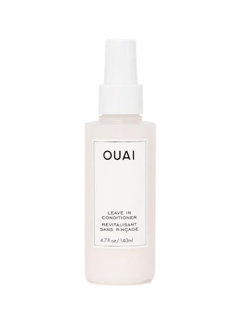Ouai leave In conditioner - multitasking heat protectant spray for hair - prime hair for style, smooth flyaways, add shine & use as detangling spray - no parabens, sulfates orphthalates (4.7 oz)
