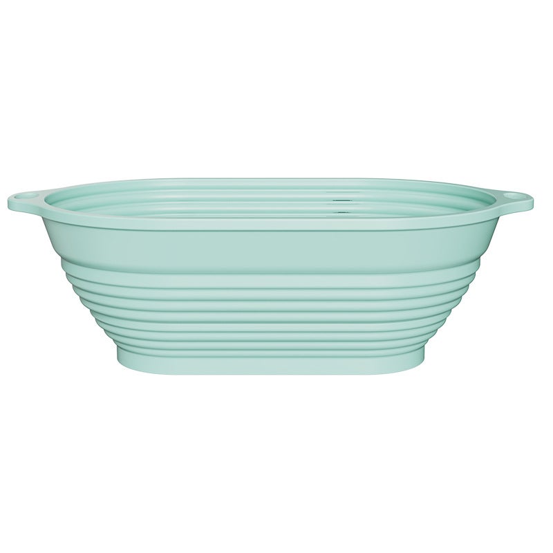 Silicone Fermentation Basket Household Oven Baking Dough Fermentation Bowl Folding High Temperature Resistant Large Capacity Bread Fermentation Basket - Image 1