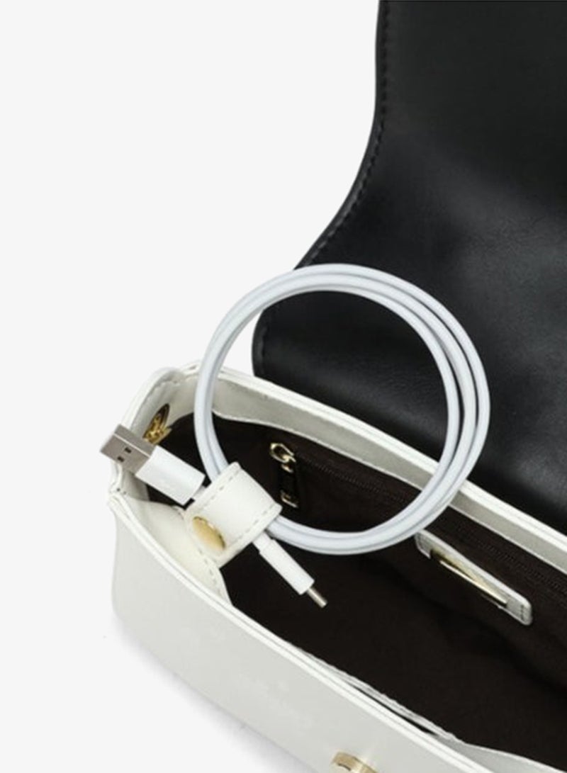FYOR Stylish Bow Detail Handbag BD 134 - Image 5