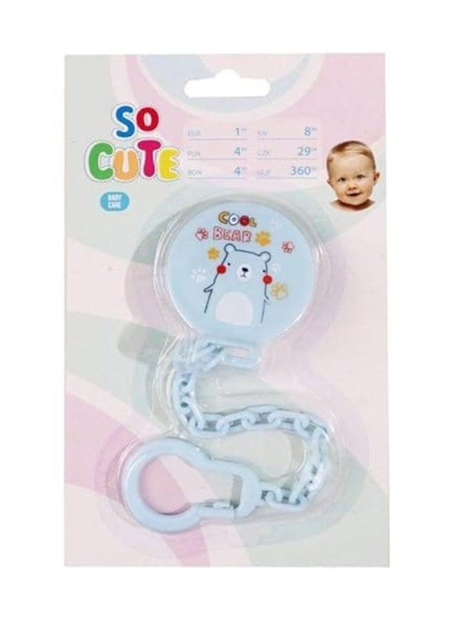 Baby Pacifier Clip Chain with Cartoon Design - Image 2