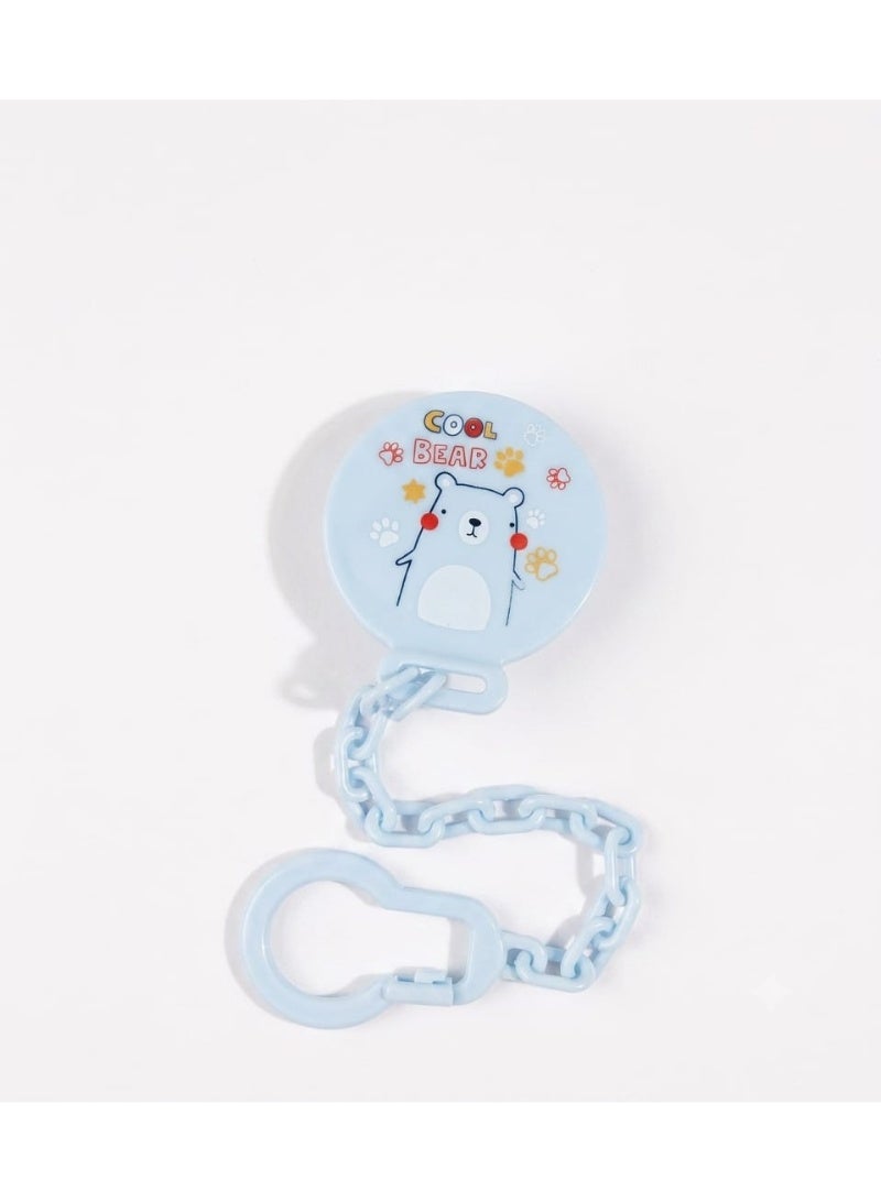 Baby Pacifier Clip Chain with Cartoon Design - Image 1